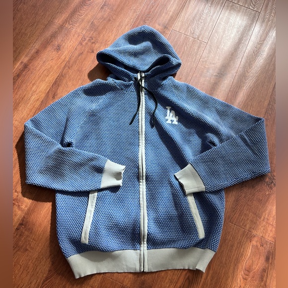 MLB Genuine Merchandise LA dodgers Women’s Hoodie Jacket Size L - Picture 1 of 4